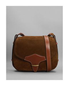 Botsy Besace Shoulder Bag In Leather Color Suede And Leather