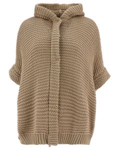 Brunello Cucinelli Knitted Hooded Cardigan