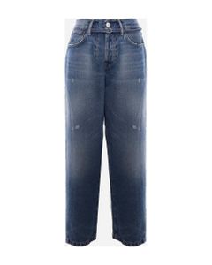 Loose Fit Jeans Made Of Cotton Denim