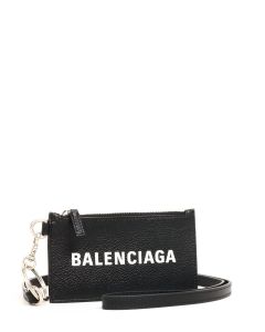 Balenciaga Logo Strap Cardholder