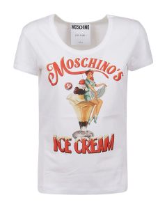 Ice cream print T-shirt
