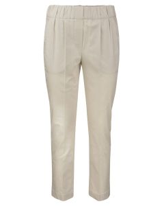 Brunello Cucinelli Cropped Pleated Trousers