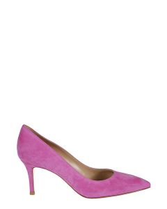 Gianvito Rossi Pointed Toe Slip-On Pumps