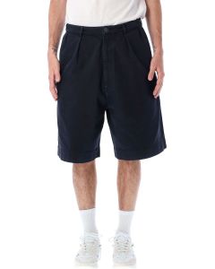 Raf Simons Knee-Length Pleated Bermuda Shorts