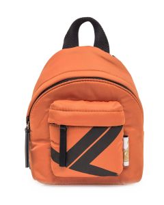 Lanvin Logo Printed Zipped Backpack