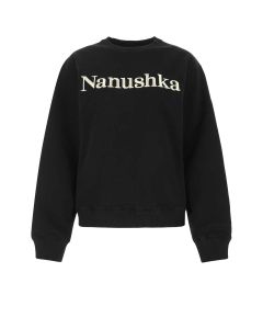 Nanushka Remy Logo Embroidered Sweatshirt