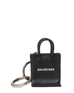 Balenciaga Mini Shopping Bag Keyring