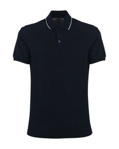 Cotton Pique Short-sleeved Polo Shirt
