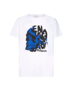 Alexander McQueen Skull-Printed Crewneck T-Shirt
