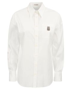 Brunello Cucinelli Embellished Buttoned Shirt