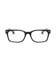 Rx5286 Black On Transparent Glasses