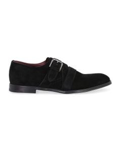 Suede Monk-strap Shoes