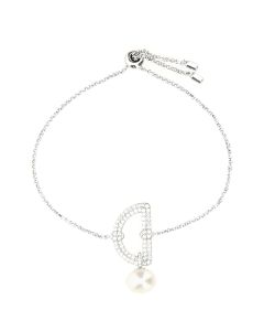 APM Monaco Embellished Pearl Drop Bracelet