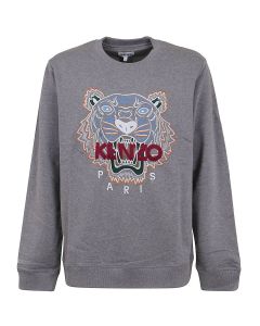Kenzo Tiger Embroidered Crewneck Sweatshirt