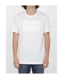 White T-shirt With Logo