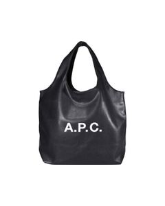 A.P.C. Logo Printed Tote Bag