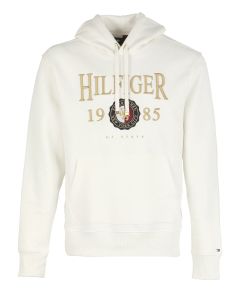 Tommy Hilfiger Logo Embroidered Drawstring Hoodie