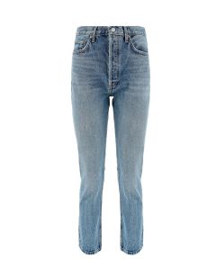 AGOLDE Riley Straight Leg Cropped Jeans