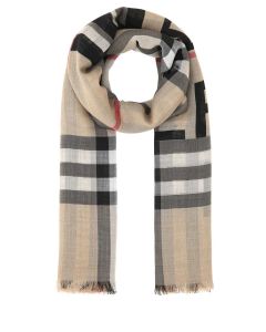 Burberry Horseferry Print Checked Scarf