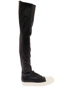 Rick Owens Stocking Sneaker High-Thigh Boots
