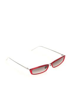 Red super skinny sunglasses