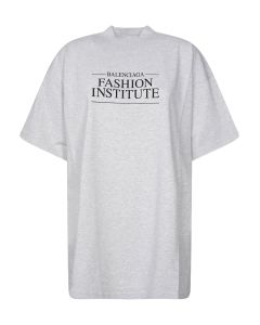 Balenciaga Slogan Printed Oversized T-Shirt