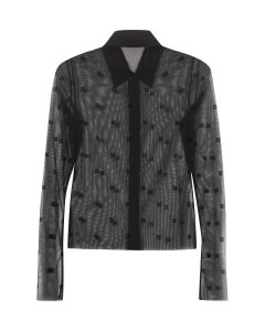 Givenchy Tulle 4G Patterned Shirt