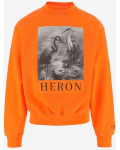 Heron Preston Crewneck Pattern Print Sweatshirt