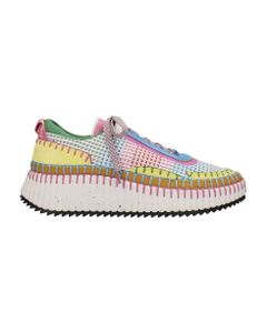 Nama Sneakers In Multicolor Leather And Fabric
