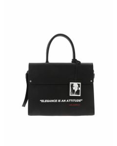 Karl Legend Ikon handbag in black