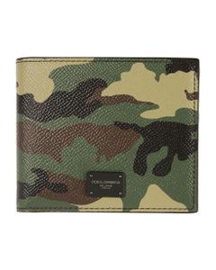 Camouflage Logo Billfold Wallet