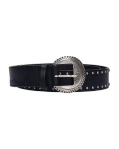 Belt Ranch Belts In Black Leather