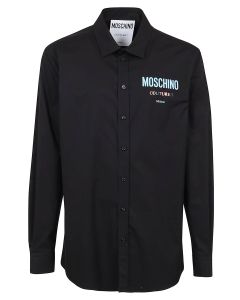 Moschino Logo Printed Buttoned Shirt