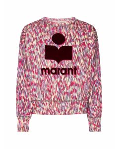 Isabel Marant Étoile Logo-Printed Crewneck Sweatshirt