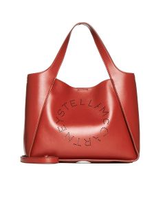 Stella McCartney Logo Perforated Tote Bag