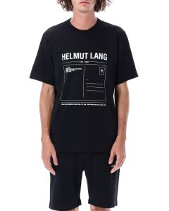 Helmut Lang New York Postcard Crewneck T-Shirt