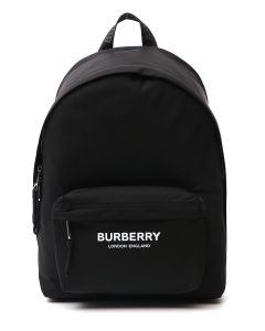 Burberry Logo Printed Backpack