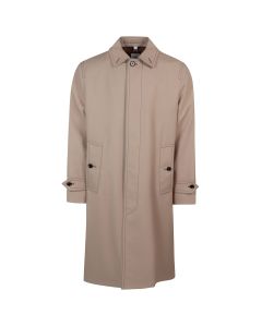 Burberry Contrast Stitched Aldeford Trench Coat