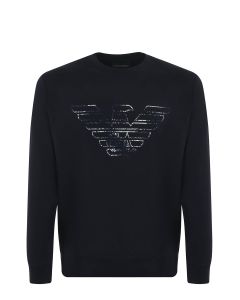 Giorgio Armani Logo Printed Long-Sleeved Sweatshirt