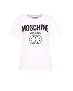 Moschino Logo Print Crewneck T-Shirt
