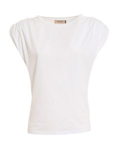 Plain-coloured T-shirt