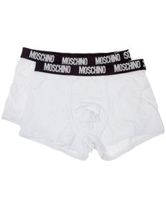 Moschino 2 Pack Logo Detailed Briefs
