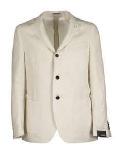 Two-button Wool And Linen Jacket