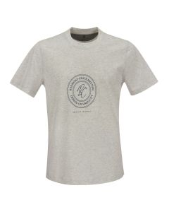 Brunello Cucinelli Logo Printed Crewneck T-Shirt