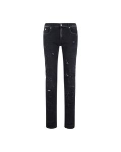 1017 ALYX 9SM Distressed-Effect Skinny Jeans