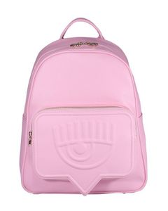 Chiara Ferragni Logo Embossed Zipped Backpack