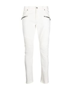 Off-white Stretch-cotton Jeans