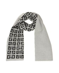 Logo Embroidered Scarf