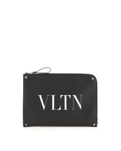 Valentino VLTN Logo Printed Document Holder