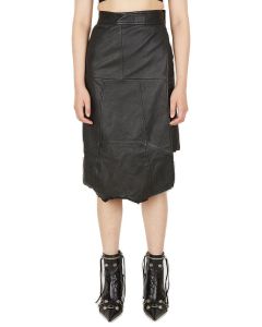 Balenciaga Asymmetrical High-Waisted Skirt
